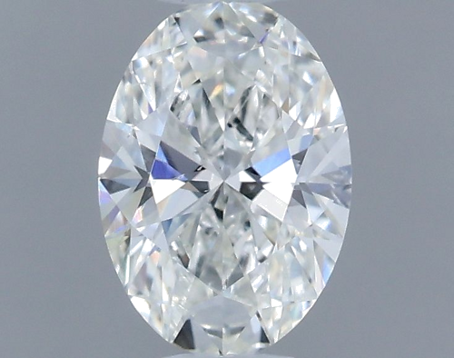 0.4 carat H-SI1 Natūralus Oval Deimantas (1)