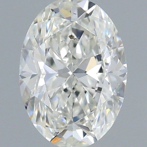 0.4 carat H-SI1 Natūralus Oval Deimantas (1)