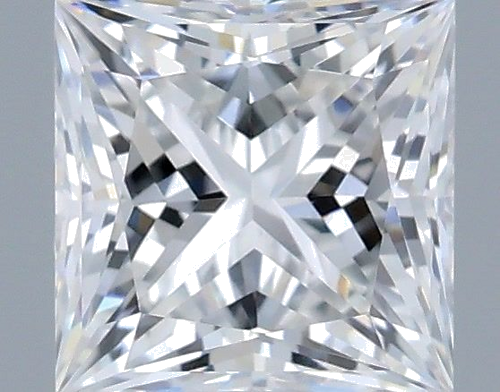 0.5 carat E-VS1 Natūralus Square Deimantas (1)