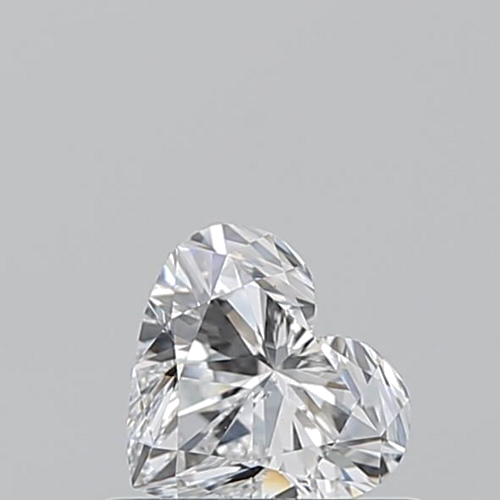 0.52 carat D-SI1 Natūralus Heart Deimantas (1)