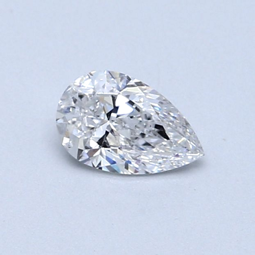 0.41 carat D-SI2 Natūralus Pear Deimantas (1)