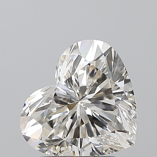 2.01 carat J-VVS1 Natūralus Heart Deimantas (1)