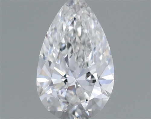 0.3 carat E-VS2 Natūralus Pear Deimantas (1)
