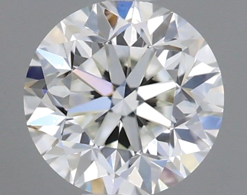 0.5 carat J-VVS1 GD cut Natūralus Round Deimantas (1)
