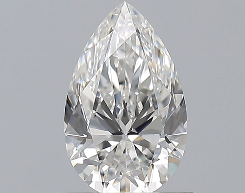 0.81 carat F-VS1 Natūralus Pear Deimantas (1)