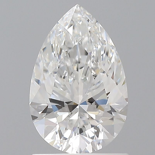 1.05 carat E-VVS2 Natūralus Pear Deimantas (1)