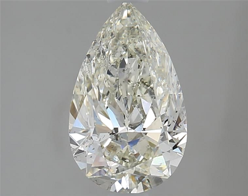 1.52 carat K-SI2 Natūralus Pear Deimantas (1)