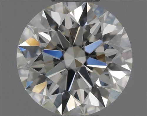 0.37 carat J-VVS2 Excellent cut Natūralus Round Deimantas (1)