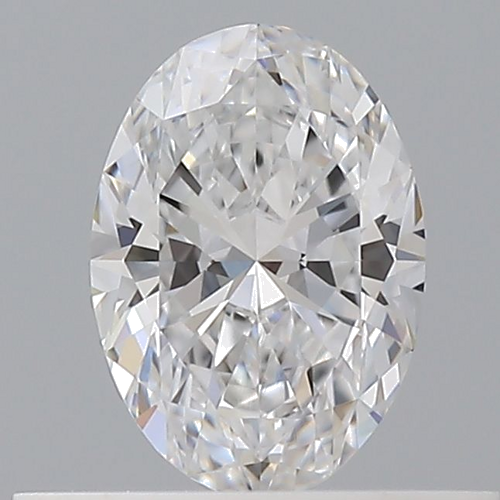 0.4 carat D-VVS1 Natūralus Oval Deimantas (1)