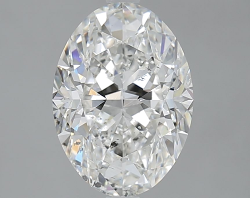3.0 carat G-SI2 Natūralus Oval Deimantas (1)