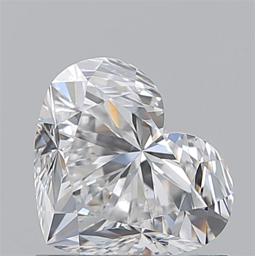 1.02 carat D-VS2 Natūralus Heart Deimantas (1)