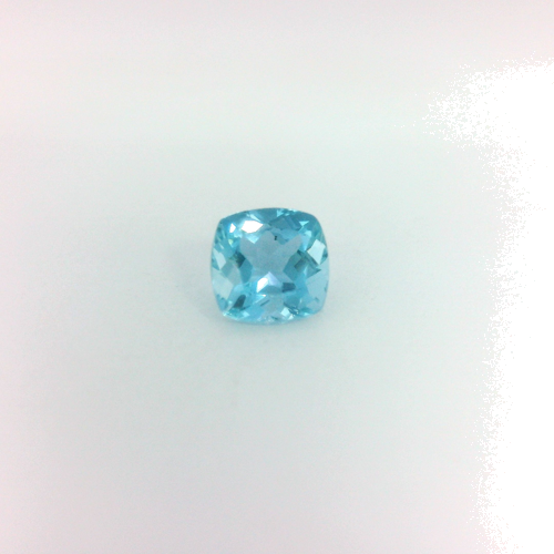 0.58 carat BLUE Cushion Aquamarine (1)