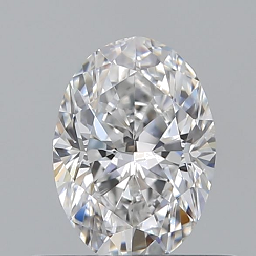 0.5 carat E-SI1 Natūralus Oval Deimantas (1)