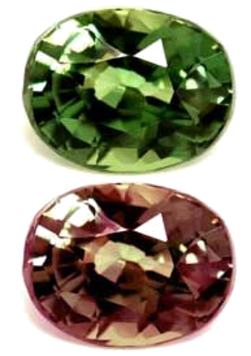0.5 carat GREEN Oval Alexandrite (1)