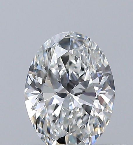 0.37 carat F-VVS1 Natūralus Oval Deimantas (1)