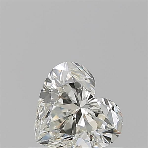 0.53 carat K-VVS2 Natūralus Heart Deimantas (1)