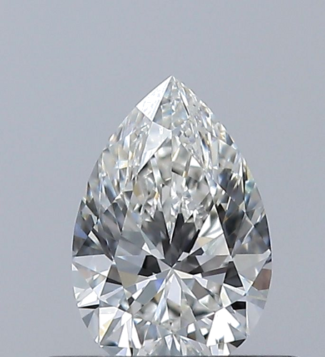 0.41 carat H-IF Natūralus Pear Deimantas (1)