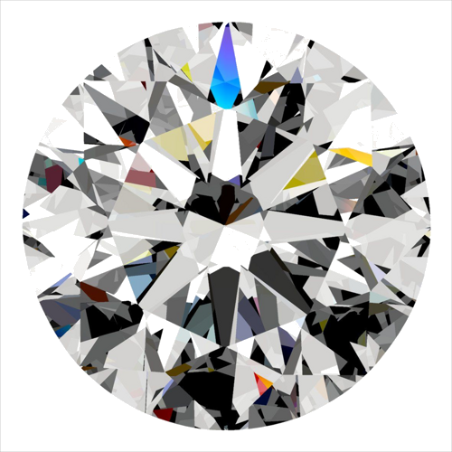 0.31 carat F-VS2 Excellent cut Natūralus Round Deimantas (1)