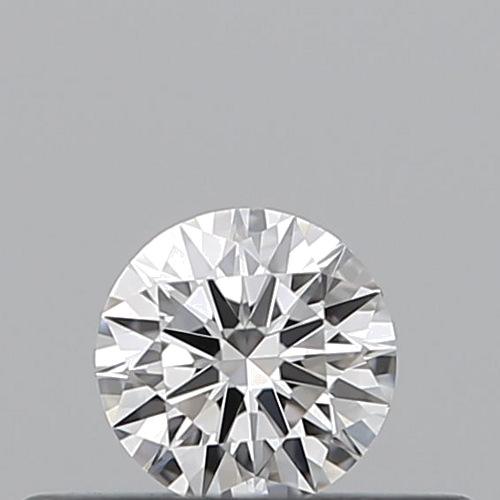 0.2 carat F-VVS1 Excellent cut Natūralus Round Deimantas (1)