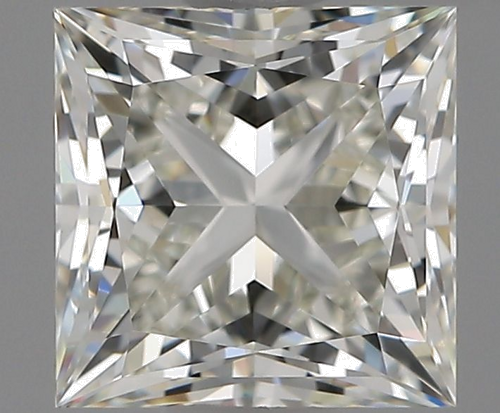 1.7 carat J-VVS2 Natūralus Princess Deimantas (1)