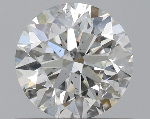 0.5 carat H-SI2 Excellent cut Natūralus Round Deimantas (1)