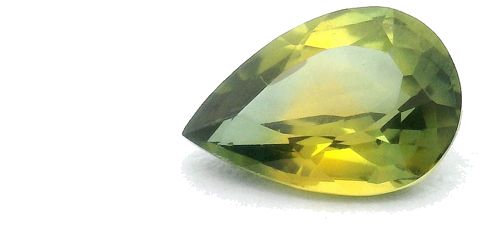 0.58 carat GREEN Pear Safyras (1)