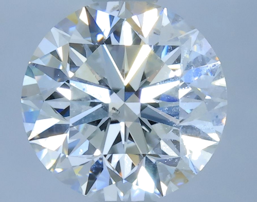 0.9 carat G-SI2 Very Good cut Natūralus Round Deimantas (1)
