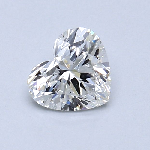0.58 carat G-SI1 Natūralus Heart Deimantas (1)