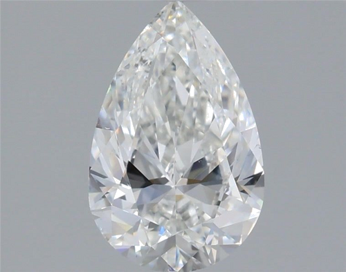1.57 carat G-SI2 Natūralus Pear Deimantas (1)