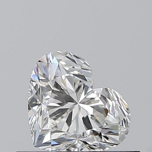 0.52 carat H-VS1 Natūralus Heart Deimantas (1)