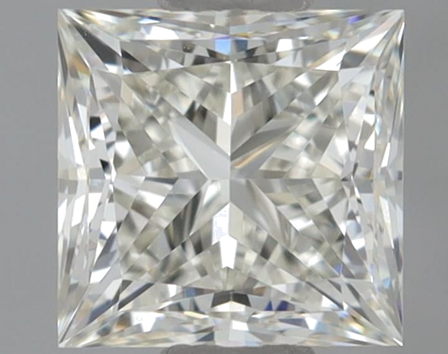 0.61 carat K-VVS1 Natūralus Princess Deimantas (1)
