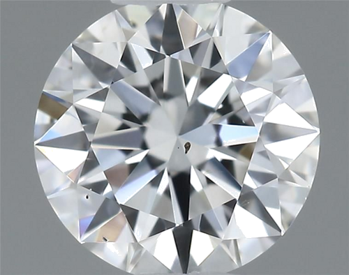 0.33 carat F-SI1 Excellent cut Natūralus Round Deimantas (1)
