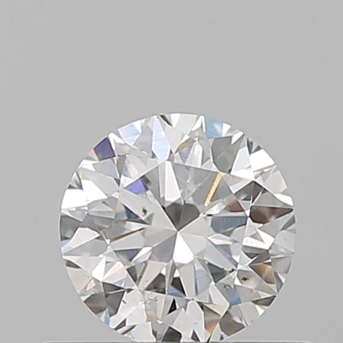 0.5 carat F-SI1 Very Good cut Natūralus Round Deimantas (1)
