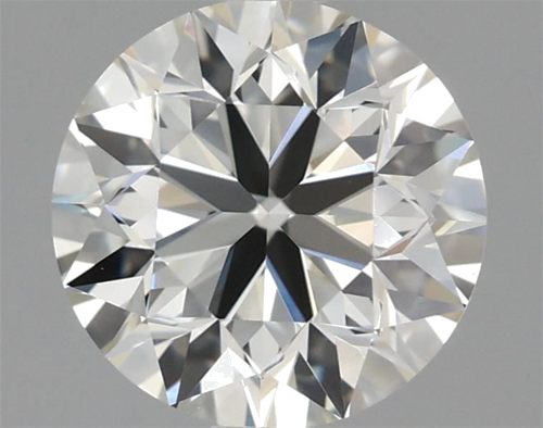 1.54 carat K-VVS2 Very Good cut Natūralus Round Deimantas (1)
