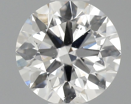 0.5 carat F-SI1 Excellent cut Natūralus Round Deimantas (1)