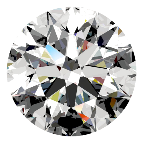 0.31 carat E-VVS2 Excellent cut Natūralus Round Deimantas (1)