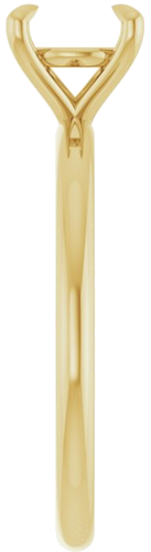 Sužadėtuvių Žiedas „Claw-Prong Solitaire“ 14k yellow gold Round 7mm (4)