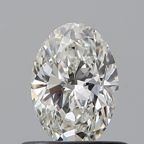 0.52 carat I-VVS1 Natūralus Oval Deimantas (1)