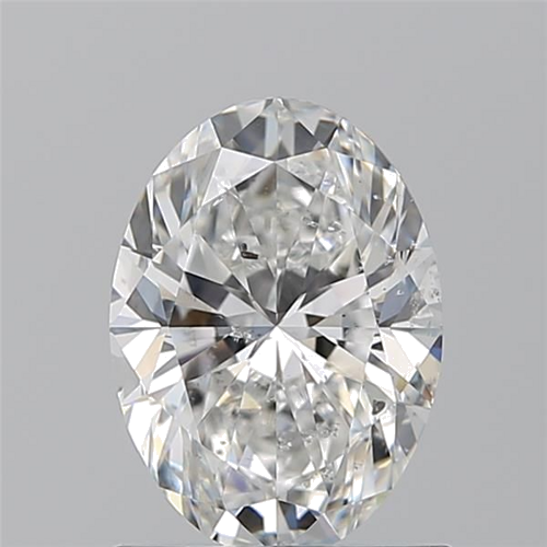 1.2 carat F-SI2 Natūralus Oval Deimantas (1)