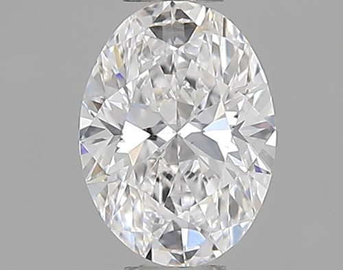 0.32 carat D-VVS1 Natūralus Oval Deimantas (1)