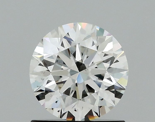 0.91 carat E-SI1 Excellent cut Natūralus Round Deimantas (1)
