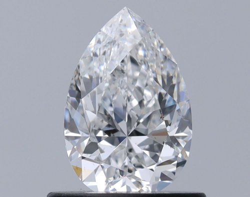 0.7 carat E-SI1 Natūralus Pear Deimantas (1)