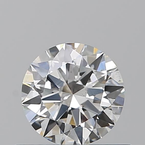 0.51 carat G-SI1 Excellent cut Natūralus Round Deimantas (1)