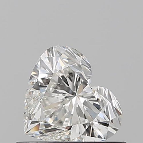 0.5 carat H-IF Natūralus Heart Deimantas (1)