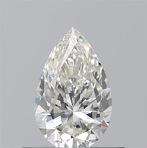0.5 carat H-VVS2 Natūralus Pear Deimantas (1)