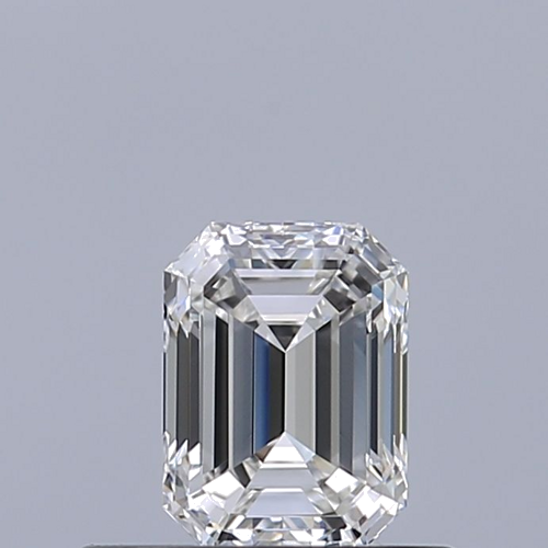 0.45 carat F-VVS1 Natūralus Emerald Deimantas (1)