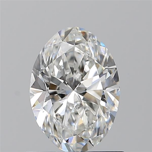 0.9 carat G-VVS2 Natūralus Oval Deimantas (1)