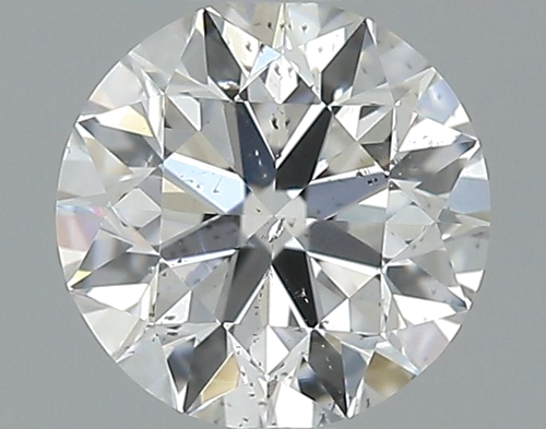 0.58 carat F-SI2 Excellent cut Natūralus Round Deimantas (1)