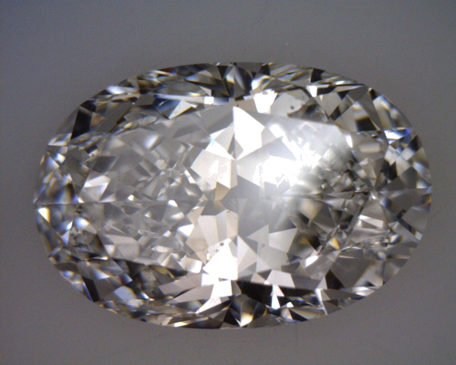 5.02 carat G-SI1 Natūralus Oval Deimantas (1)