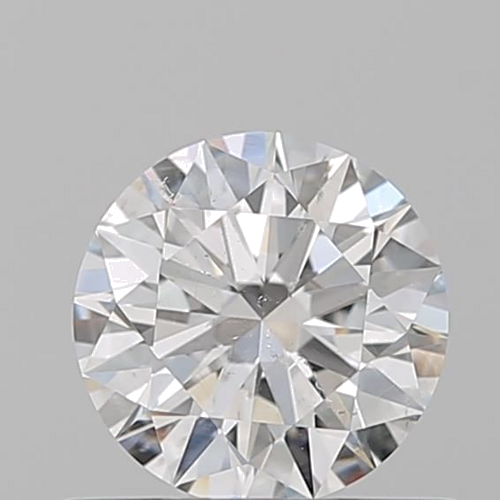 0.61 carat G-SI2 Excellent cut Natūralus Round Deimantas (1)